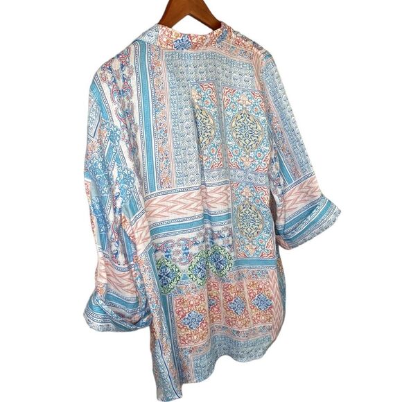 Chico's Multicolor Button Down Shirt - Picture 11 of 16